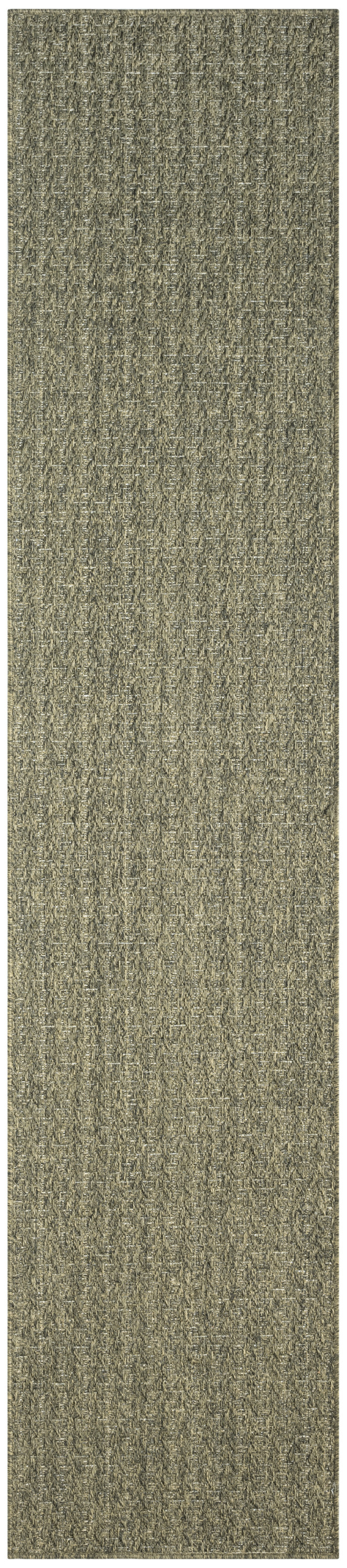 Nourison Tulum 2'2" x 8' Olive Outdoor Rug