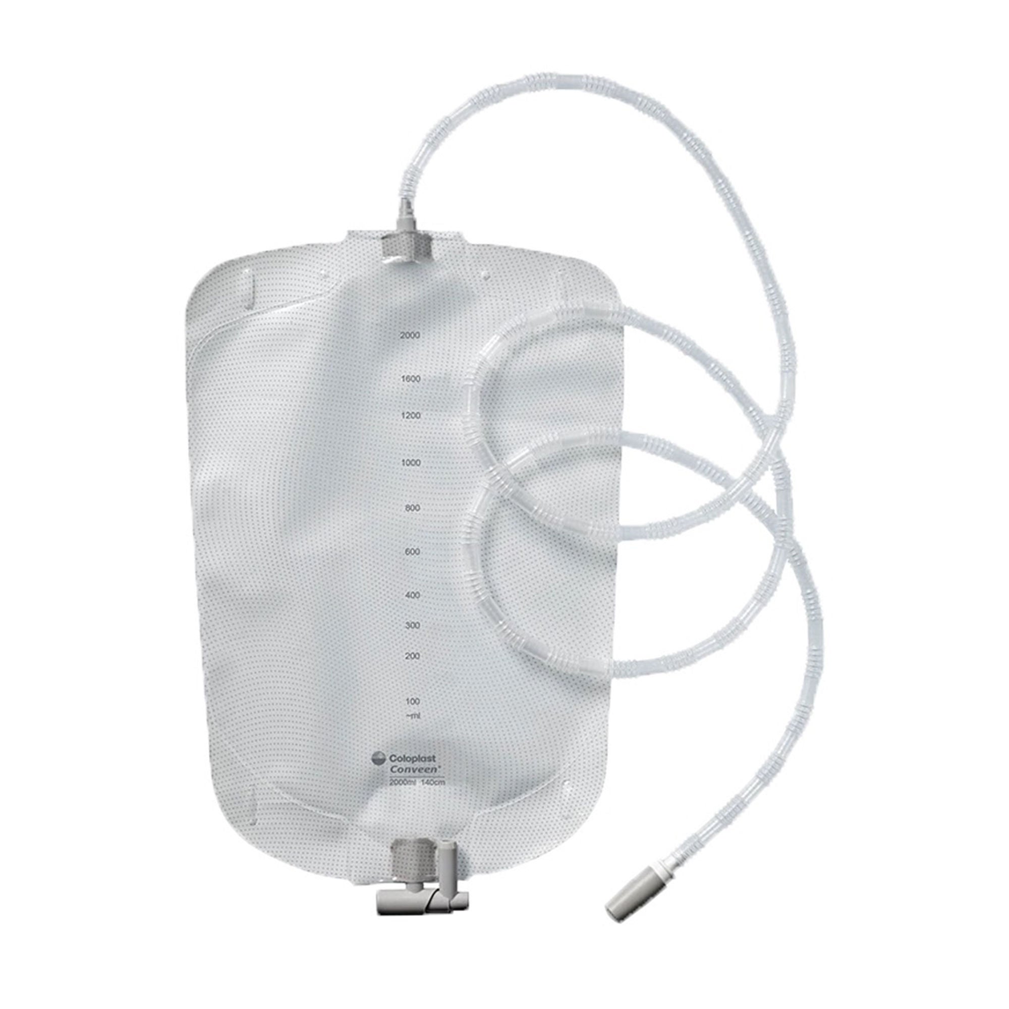 Conveen® Security+ Urinary Night Drainage System, Vinyl, 2000 mL