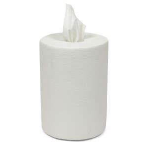 Hospeco, V40 Value Series, Heavy Duty, 1 ply, 10.00"x11.50", Double Recreped (DRC), General Purpose Wipers, White
