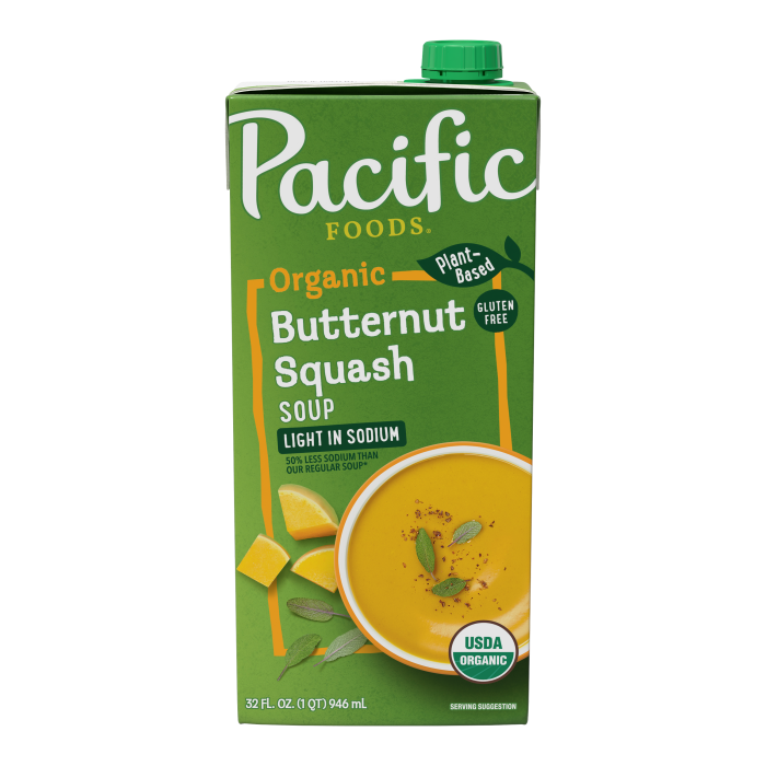 Light Sodium Organic Butternut Squash Soup