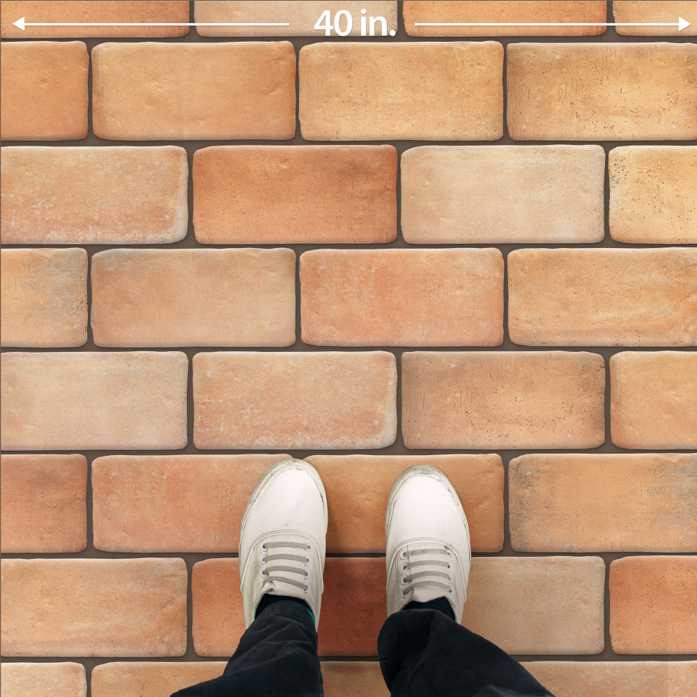 Benisa Cotto 5-7/8 in. x 11-7/8 in. Porcelain Floor and Wall Tile