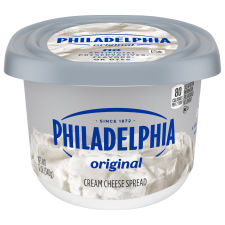 Philadelphia Original Cream Cheese Spread, for a Keto and Low Carb Lifestyle, 12 oz Tub