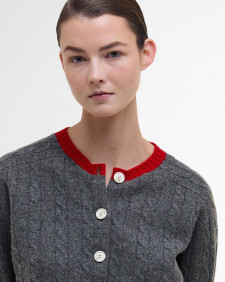 Barbour The Edit by Alexa Sammie Cardigan Derby Grey