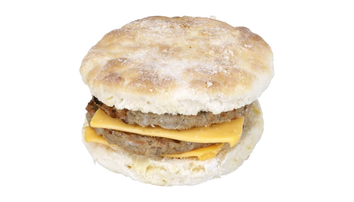 BIG AZ® Double Sausage and Cheese Biscuit Sandwich_image_2