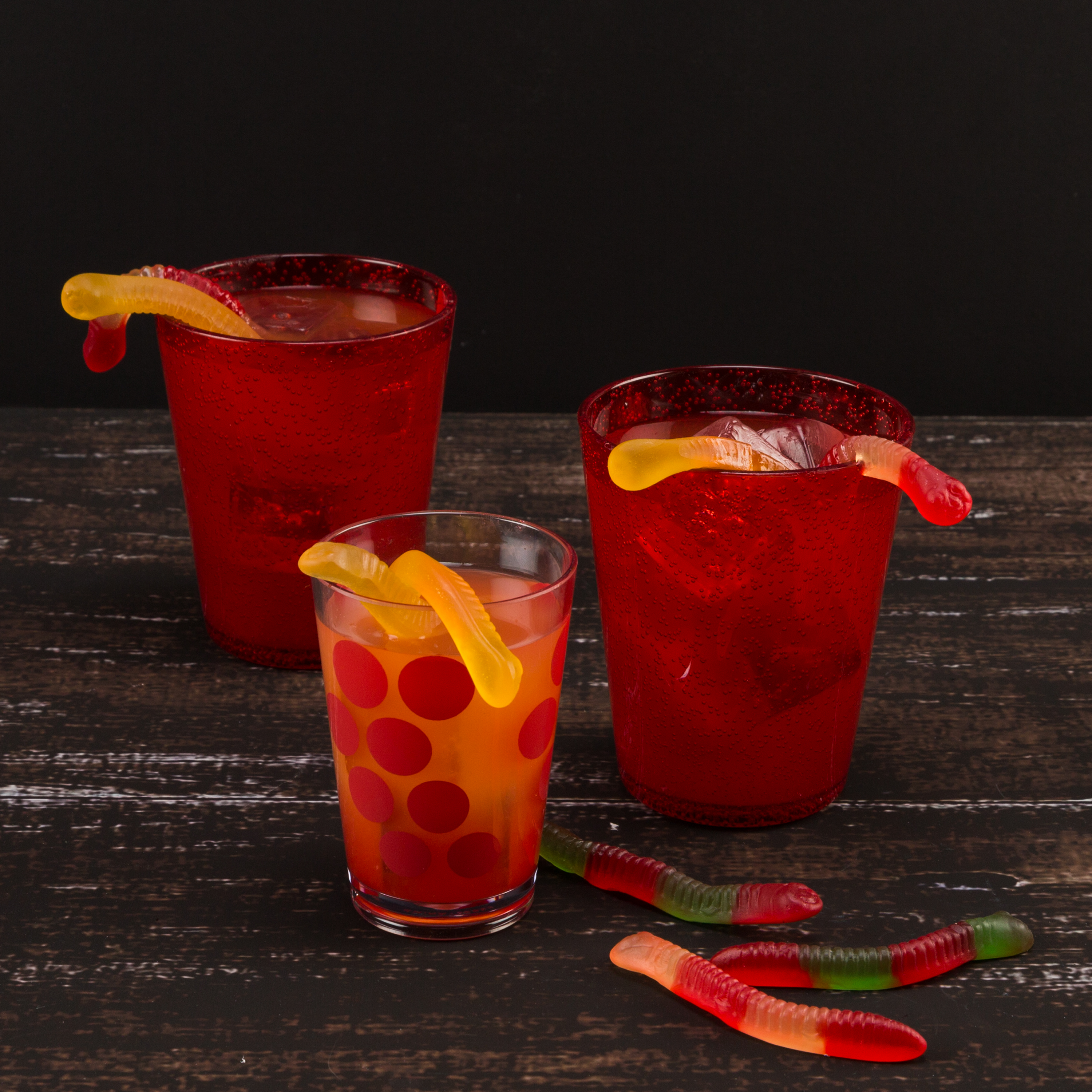 Spritz 16 ounce Old-Fashion Glass, Red slideshow image 4 Spritz 16 ounce Old-Fashion Glass, Red slideshow image 4