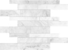 Bianco Venatino 12×12 Random Strip Mosaic Polished