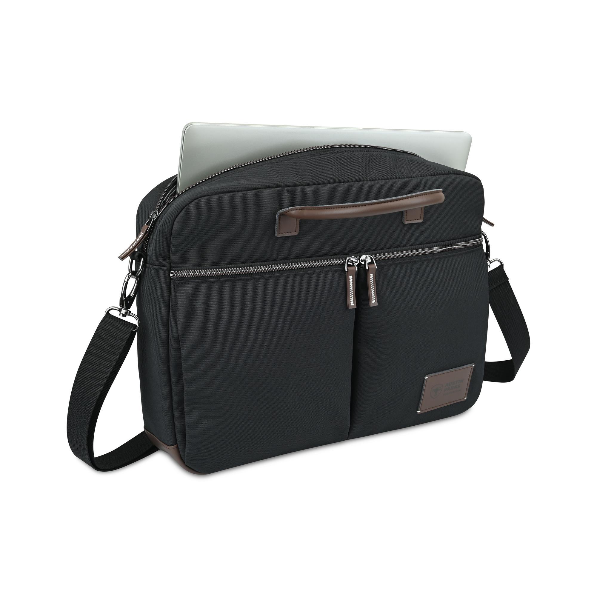 Heritage Supply Co. Legacy Recycled rPET Laptop Portfolio — Black