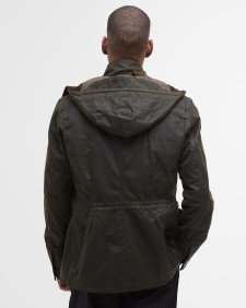 Barbour x TO KI TO gewachste Fahrerjacke 