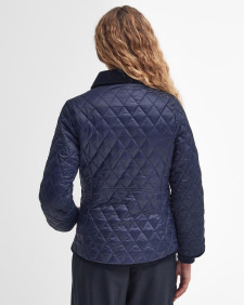 Beadnell Fitted Quilted Jacket Navy-Classic