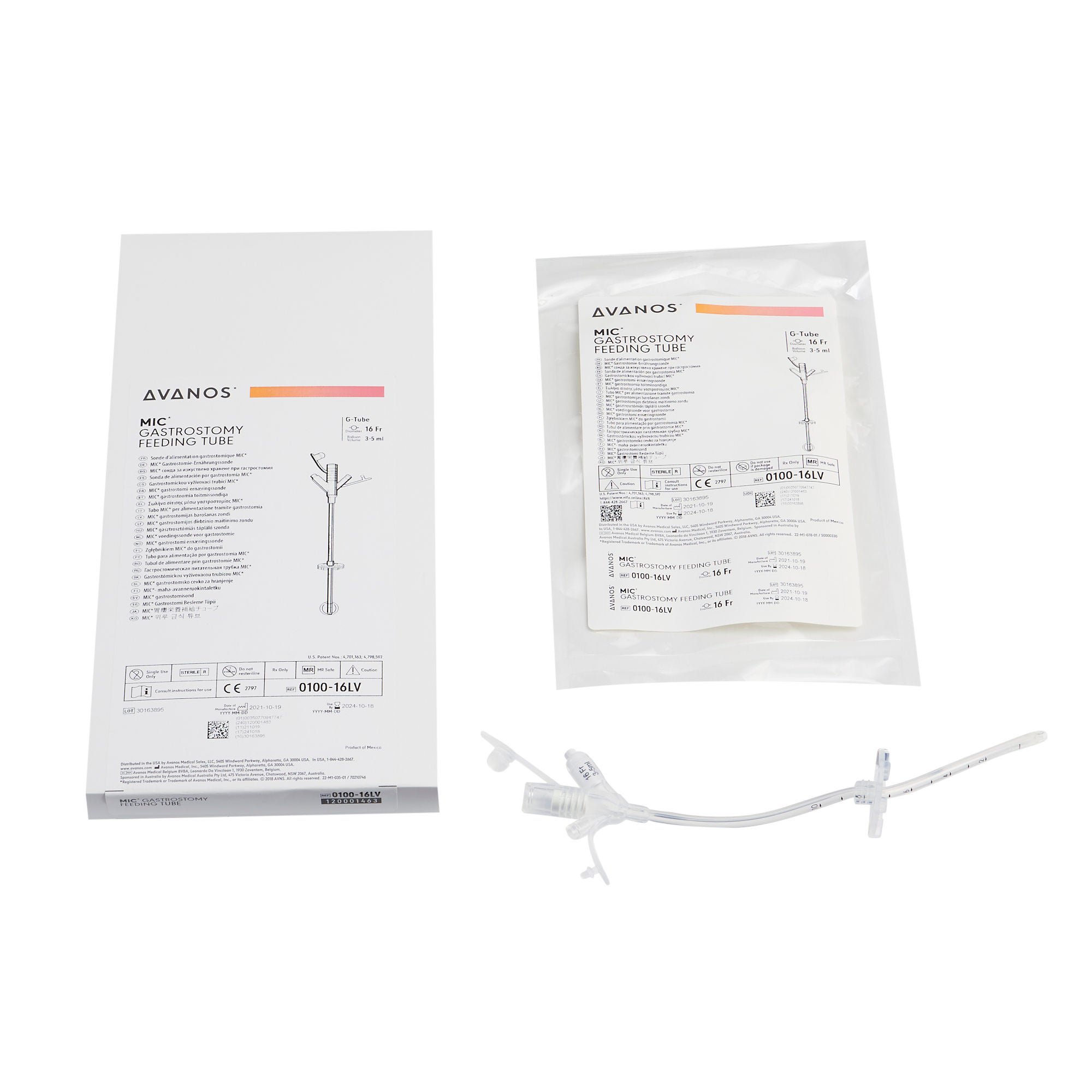 Mic® Gastrostomy Feeding Tube, 16 Fr.