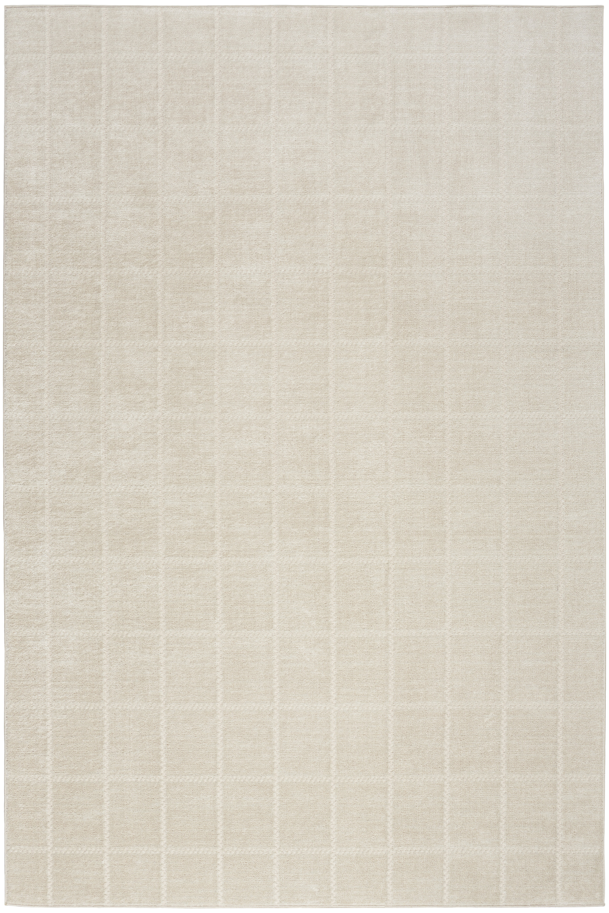 Nourison Serenity Home 6' x 9' Ivory Cream Modern Indoor Rug