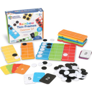 Rainbow Ten Frame Set