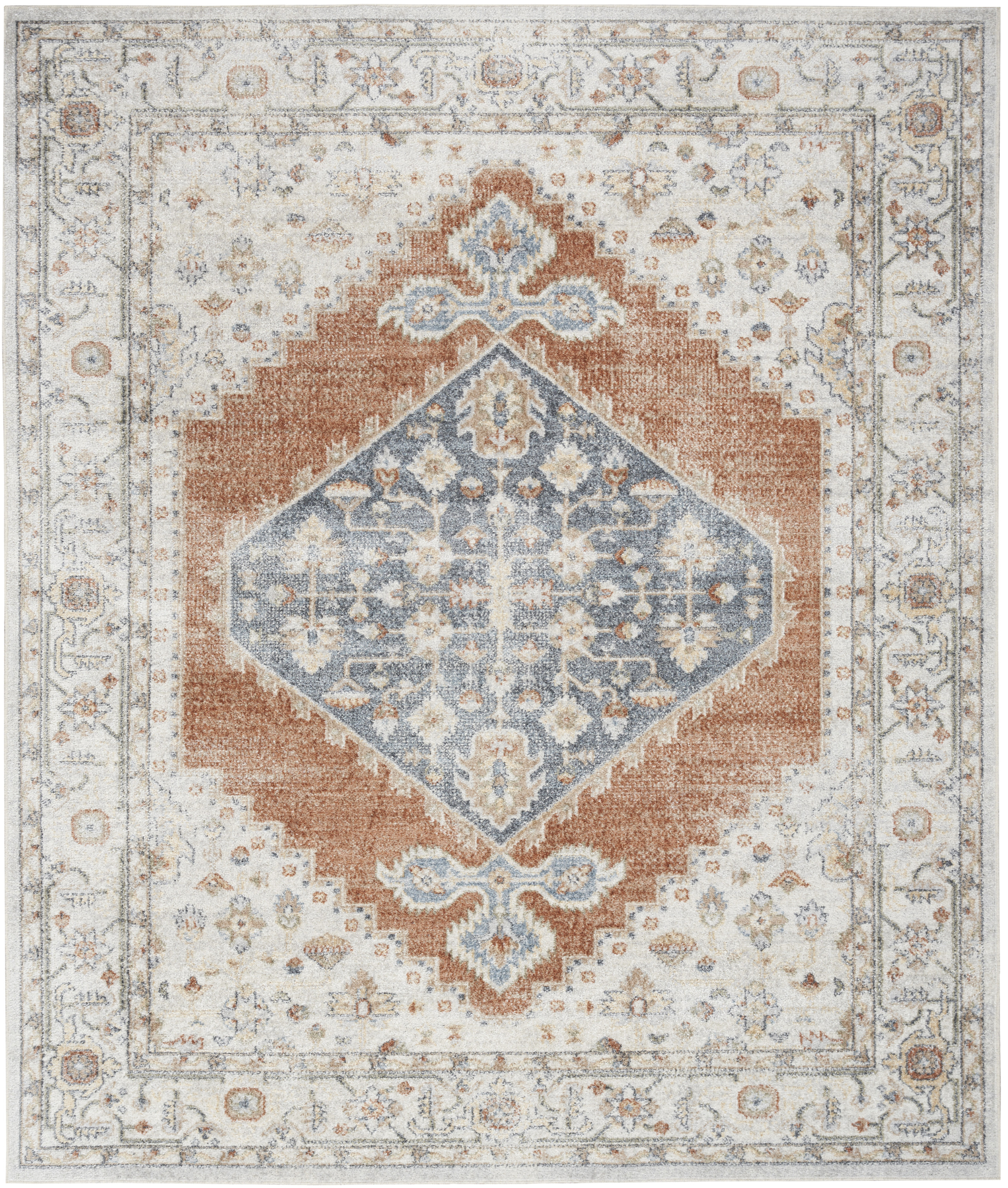 108.00" x 144.00" x .25" Astra Machine Washable Turkey N1684