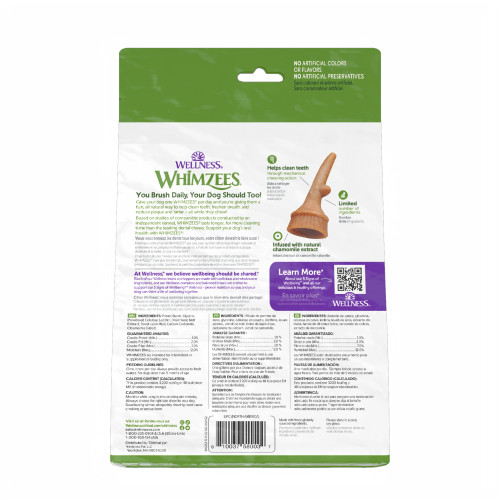 WHIMZEES Antler back packaging