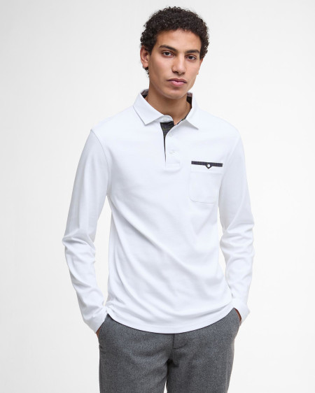 Corpatch Tailored Long-Sleeved Polo Shirt