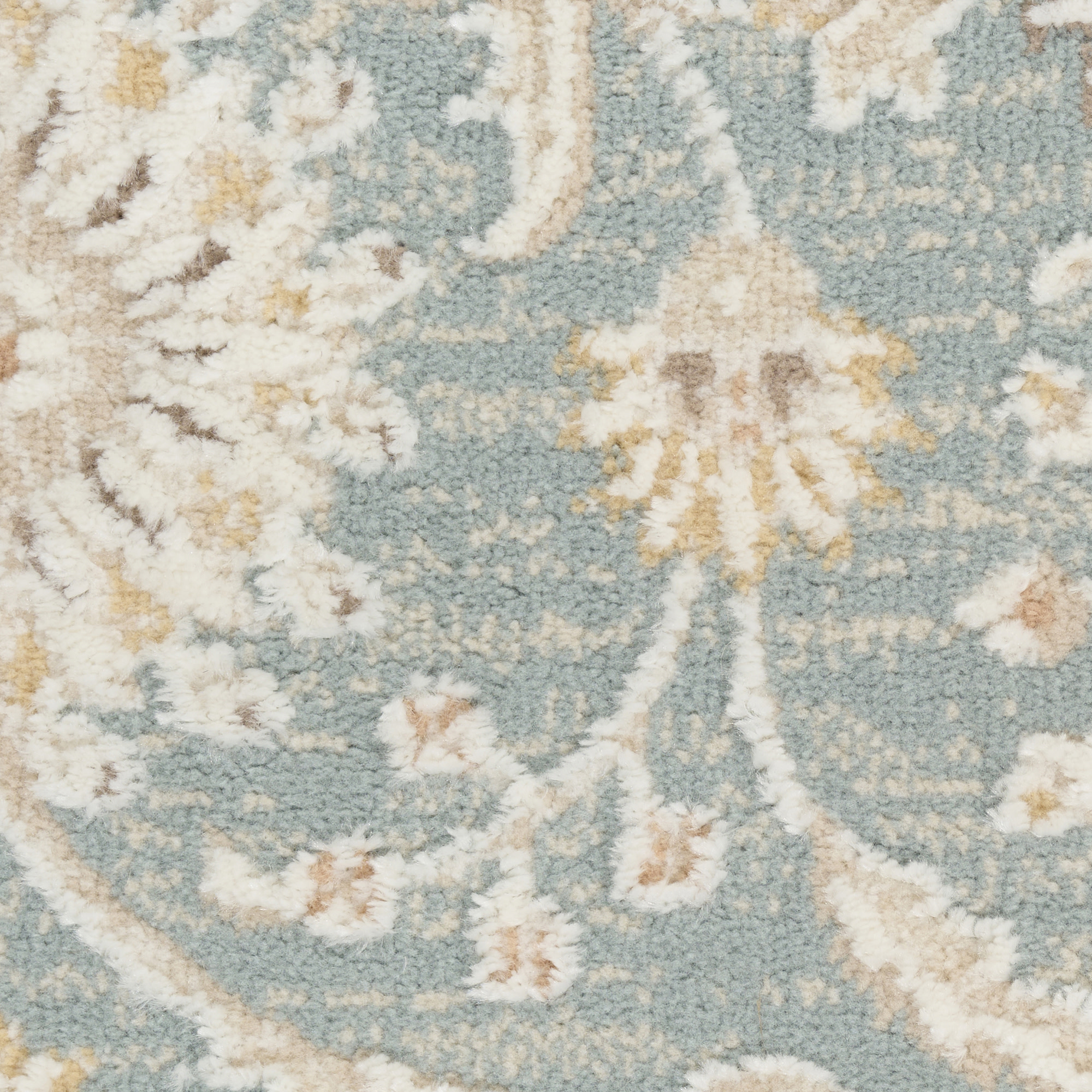 Nourison Isla 7'10" x 9'10" Blue Vintage Indoor Rug
