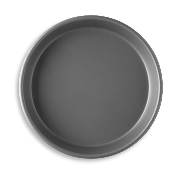 10" Solid Tapered Deep Dish Pizza Pan with Hard Coat Anodized Finish