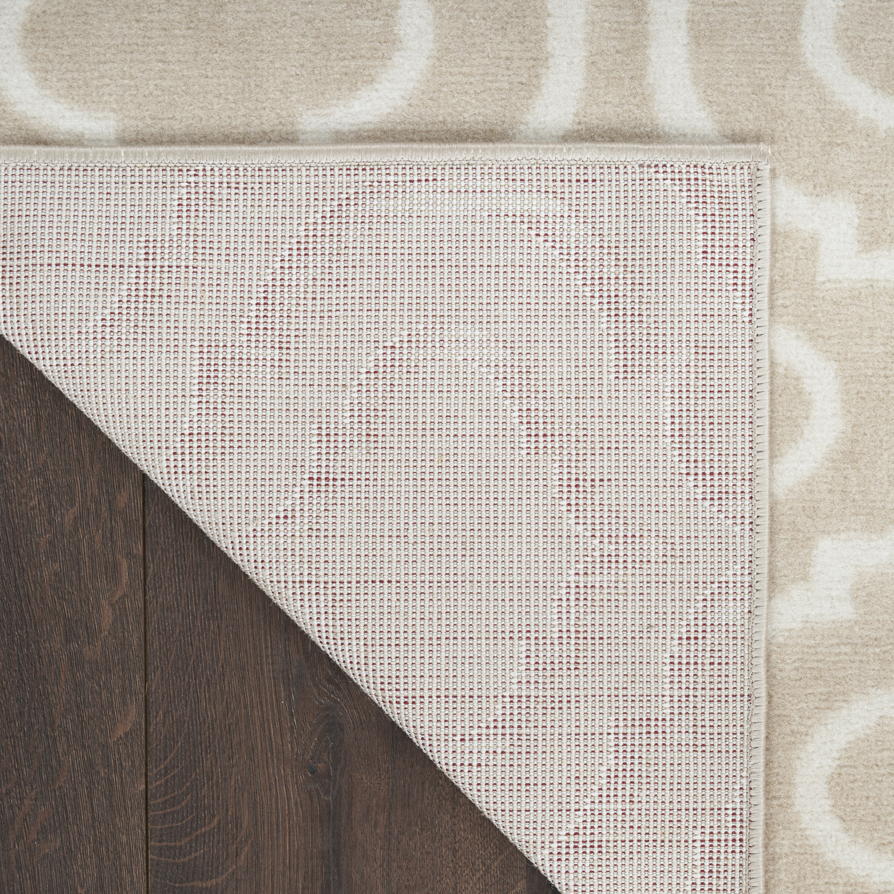 Nourison Jubilant 5'3" x 7'3" Beige Contemporary Indoor Rug