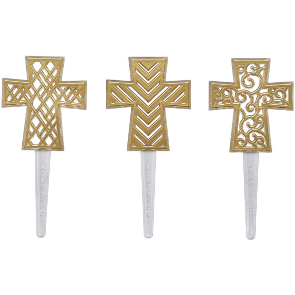 Gold Cross Assortment DecoPics®
