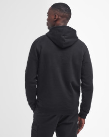 Small Logo Hoodie Black-Pewter