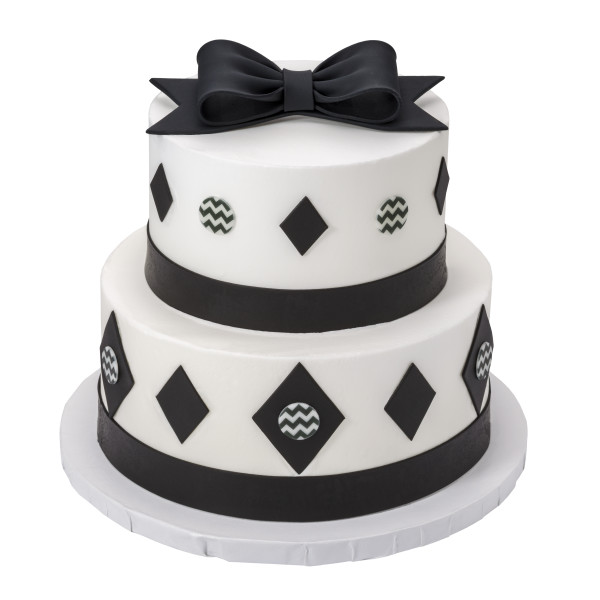 Black Strips Fondant DecoShapes®