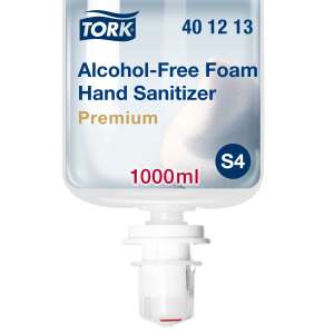 Tork,  Alcohol-Free Hand Sanitizer Foam, Tork Foam Skincare S4 Dispenser 33.8 fl oz Bottle