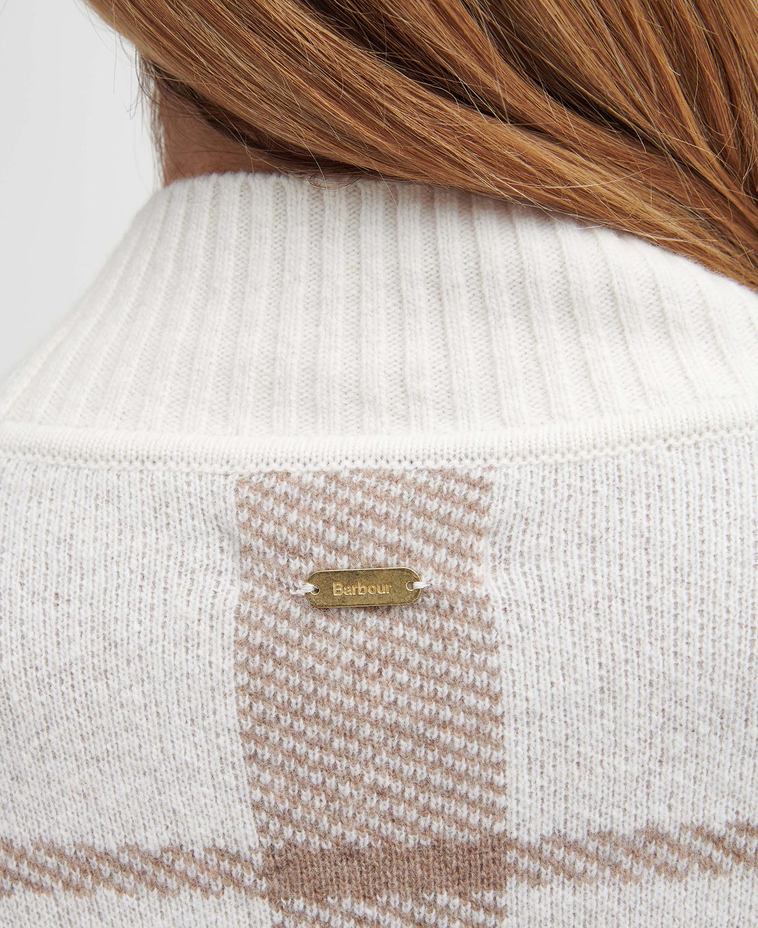 Deanna Tartan High-Neck Jumper image number 6