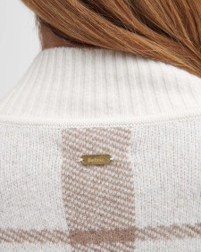 Deanna Tartan High-Neck Jumper 