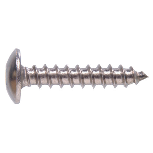 Stainless Steel Modified Truss Square Drive Sheet Metal Screws #10 x 1