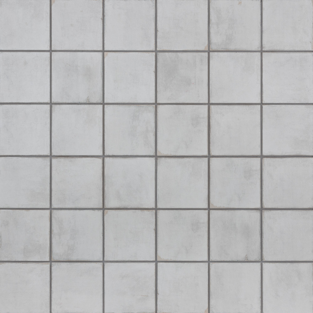 Barcelona White 5-3/4 in. x 5-3/4 in. Porcelain Floor and Wall Tile