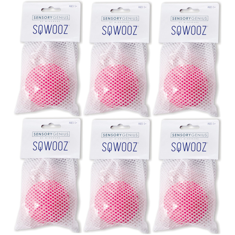 Sqwooz™ Stress Ball, Pack of 6
