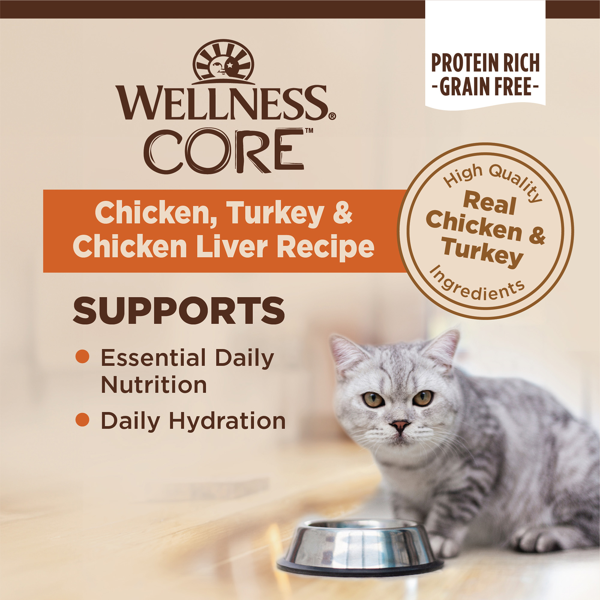 Wellness CORE Pate Chicken, Turkey & Chicken Liver