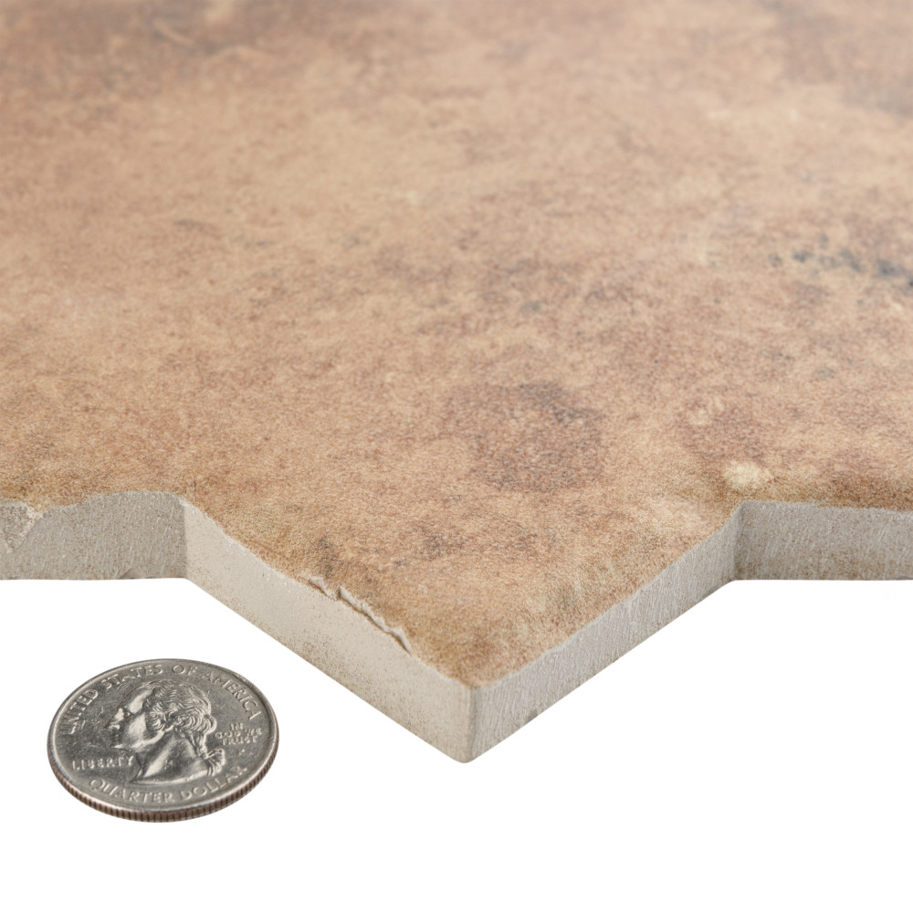 Tech Land Star Fire/Cross Fire 6 in. x 12 in. Porcelain Floor and Wall Tile