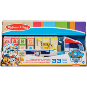 PAW Patrol Wooden ABC Block Truck