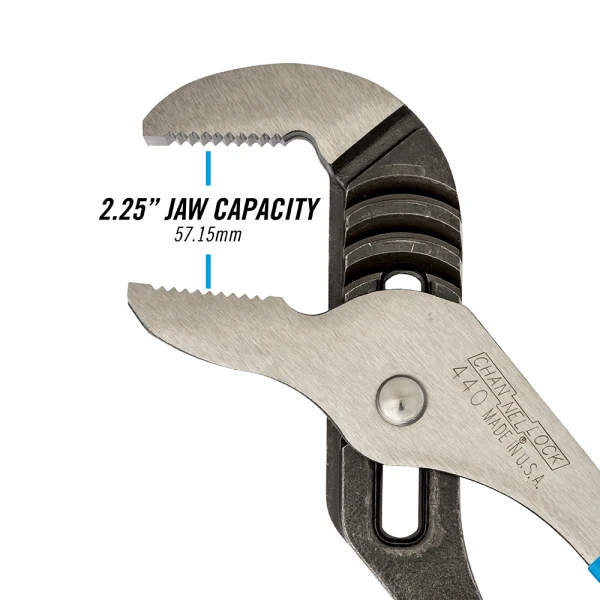 440® 12-inch Straight Jaw Tongue & Groove Pliers
