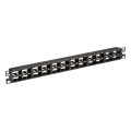 Mini-Com® Flush Mount High Density Patch Panel, 48-Port