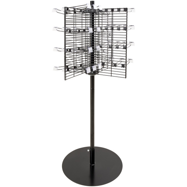 Black Half Floor Spinner Candle Rack