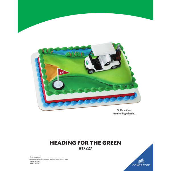 Heading for the Green The Magic of Cakes® Icing Only Page