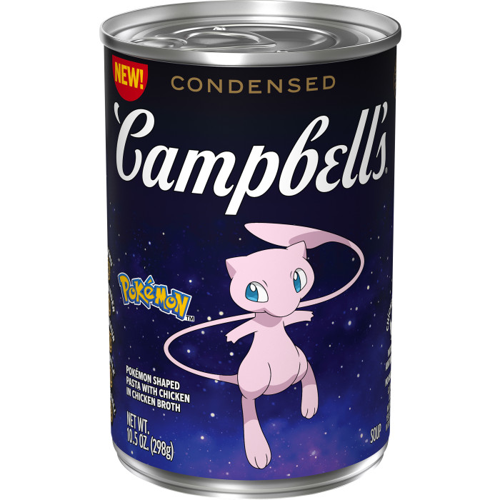 Pokemon® Shaped Pasta With Chicken in Chicken Broth