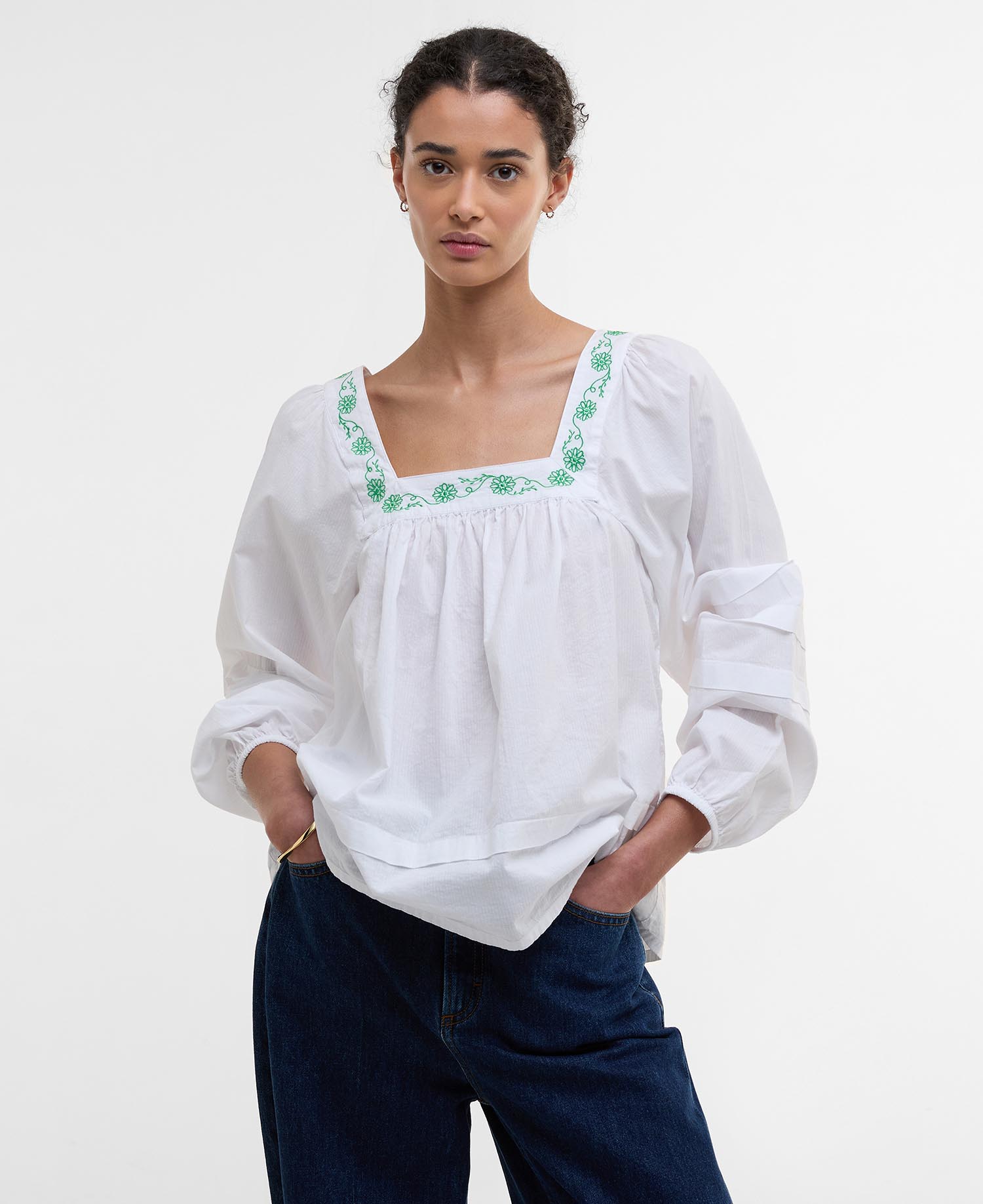 Ash Embroidered Blouse image number 0