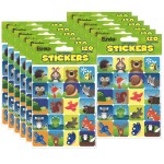 Eureka&reg; Woodland Creatures Theme Stickers, 120 Per Pack, 12 Packs EU-655069-12