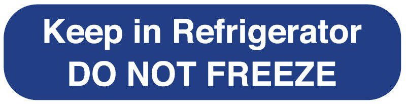 United Ad Label LABEL KEEP REFRIG DNF (500/BX)