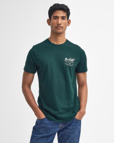 Script Graphic T-Shirt Seaweed
