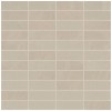 Rift Beige 1×3 Stacked Mosaic Matte