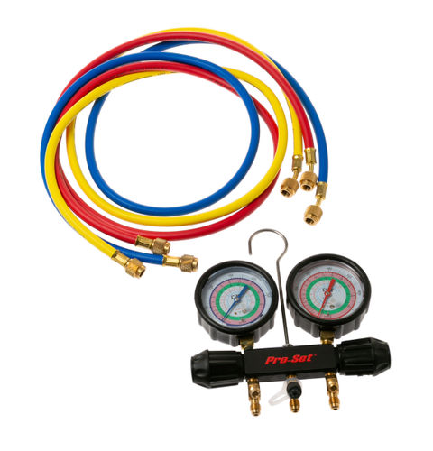 Manifold Ga Set, 2 Valve, R-22/R-404A/R-410A/R-454B