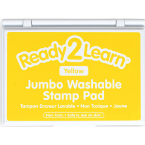 Jumbo Washable Stamp Pad - Yellow - 6.2"L x 4.1"W