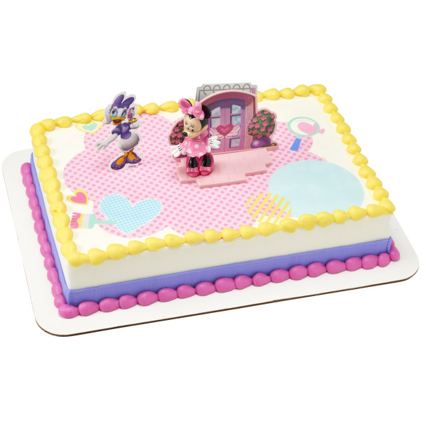 Disney Minnie Mouse Happy Helpers PhotoCake® Edible Image® DecoSet® Background