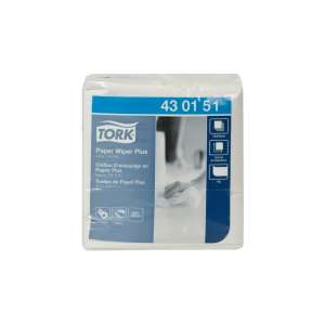 SCA430151, Tork, 12.50"x13.00", Paper, General Purpose Wipers, White