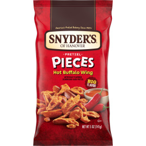 Snyder’s of Hanover Pretzel Pieces, Hot Buffalo Wing, 5 Oz