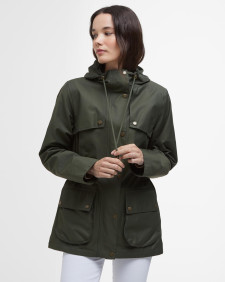 Dallas Waterproof Jacket Olive/Ancient Tartan